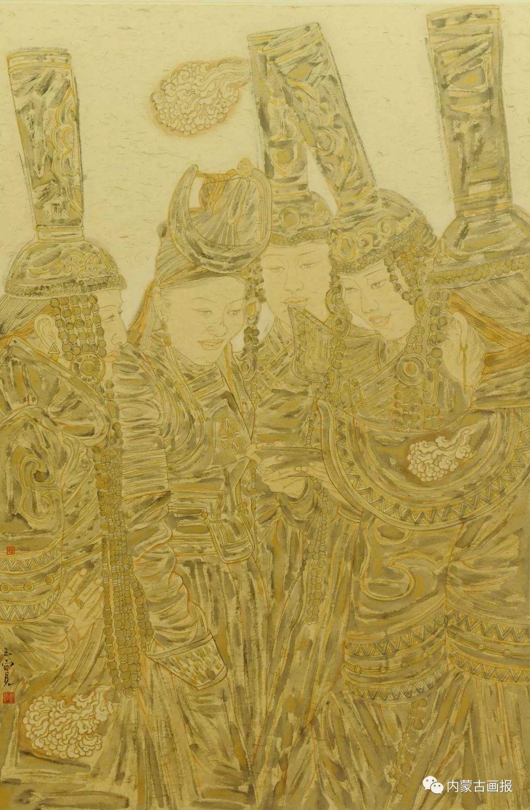 “草原四季 亮丽北疆”全国美术作品展览在中国美术馆开幕 第35张 “草原四季 亮丽北疆”全国美术作品展览在中国美术馆开幕 第35张