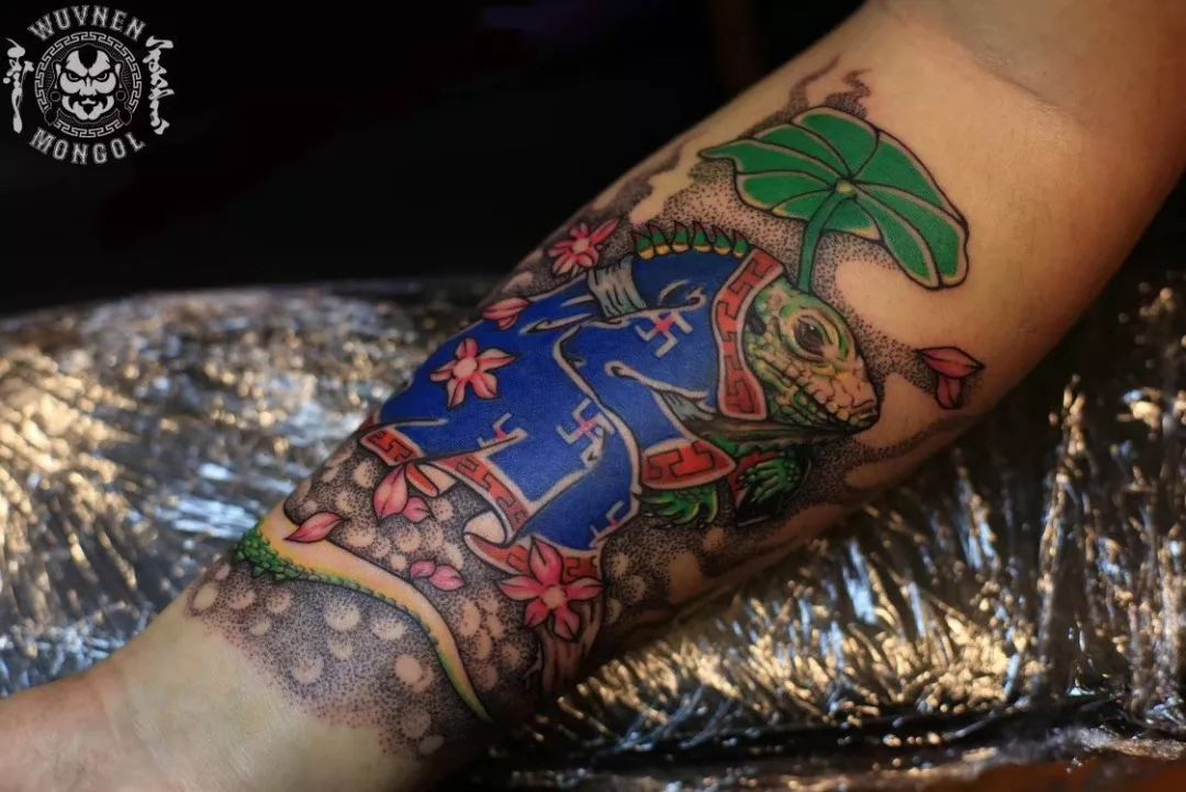 「無南刺青」盛夏来袭 除了花衬衫 我们还需要一个与众不同的蒙古刺青! 第47张 「無南刺青」盛夏来袭 除了花衬衫 我们还需要一个与众不同的蒙古刺青! 第47张