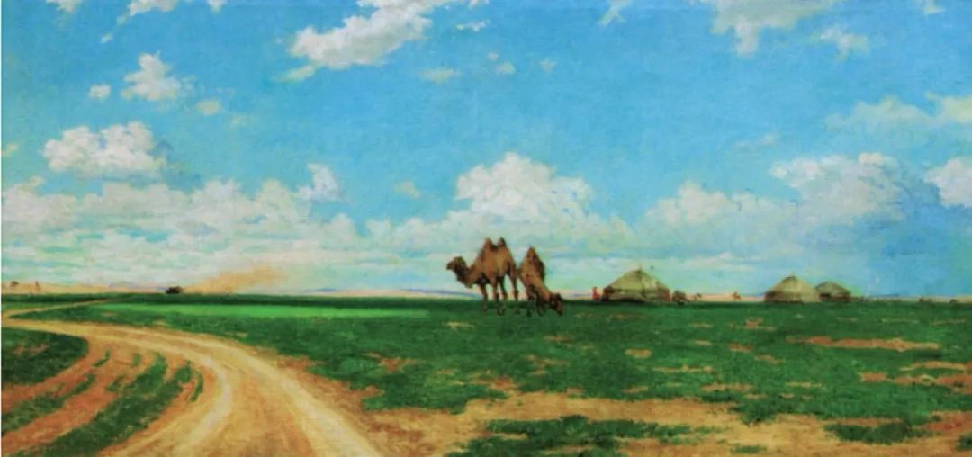 【艺术】蒙古国现当代绘画艺术的起源 第5张