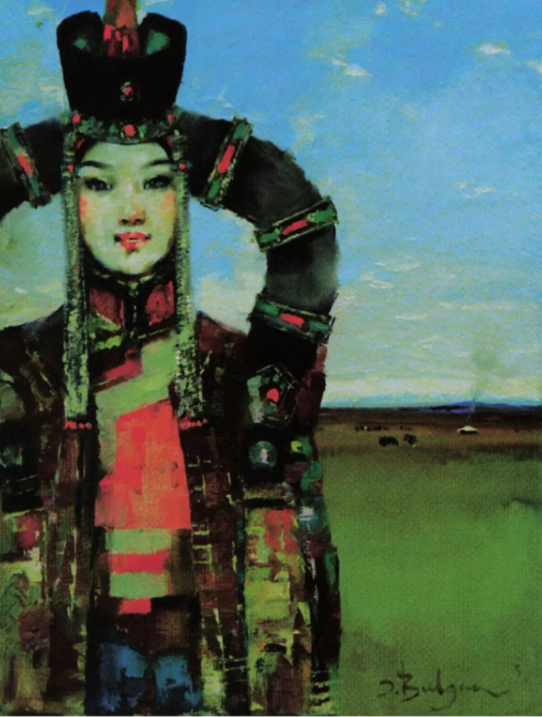 【艺术】蒙古国现当代绘画艺术的起源 第6张