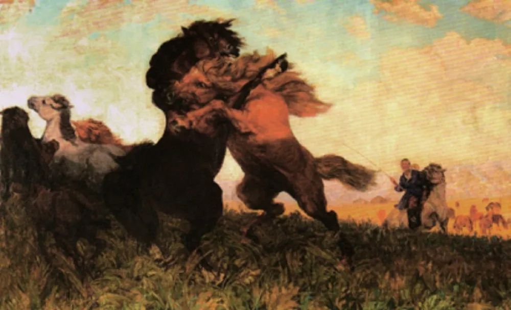 【艺术】蒙古国现当代绘画艺术的起源 第8张