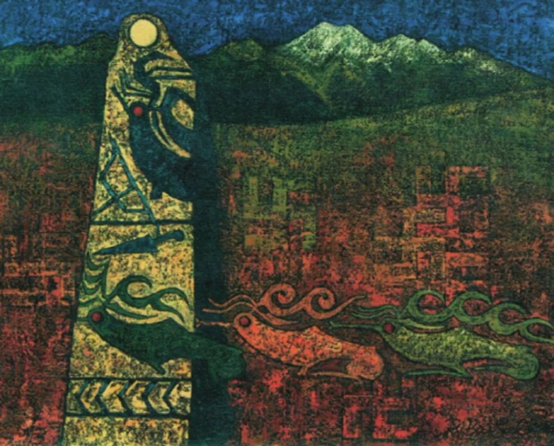 【艺术】蒙古国现当代绘画艺术的起源 第9张