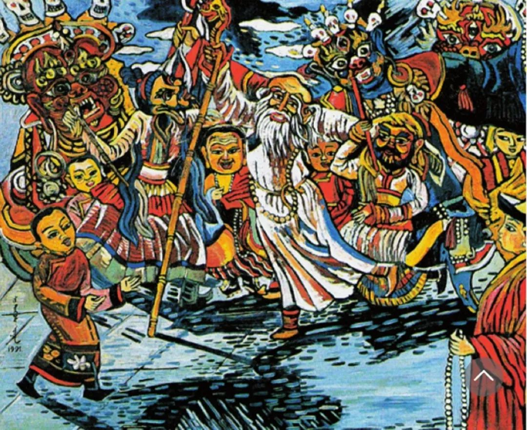 【艺术】蒙古国现当代绘画艺术的起源 第11张