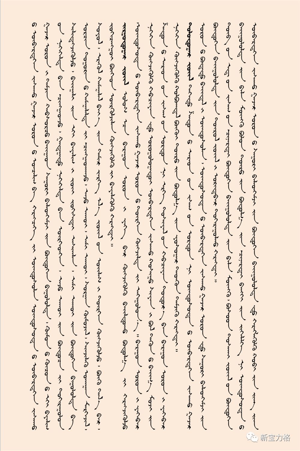 国务院实施中华人民共和国民族区域自治法若干规定（蒙文） 第3张