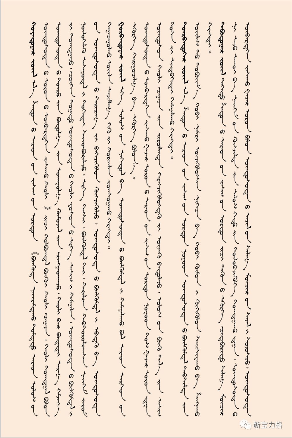 国务院实施中华人民共和国民族区域自治法若干规定（蒙文） 第2张