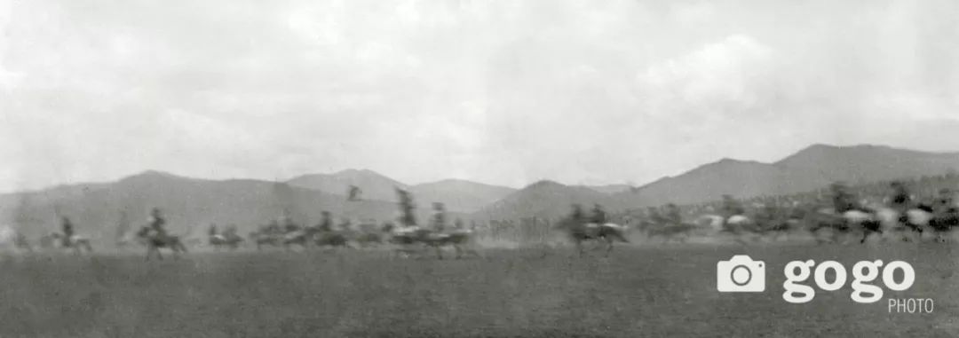 历史照片：百年前的蒙古那达慕 第5张