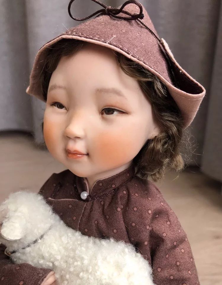 布里亚特美女制作的蒙古布娃娃，太可爱了！ 第6张