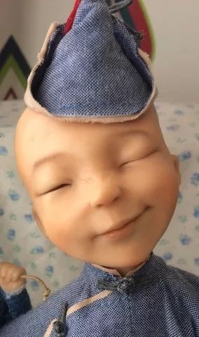 布里亚特美女制作的蒙古布娃娃，太可爱了！ 第9张