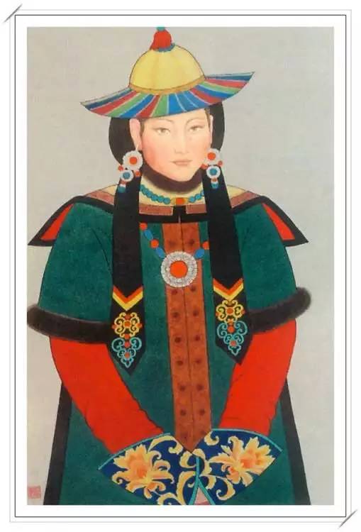 【美图】美妙绝伦的蒙古人物肖像画分享 第5张