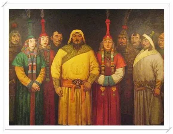 【美图】美妙绝伦的蒙古人物肖像画分享 第35张