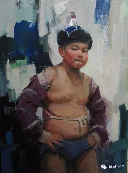 【ANU美图】青年蒙古画家敖特格·巴达玛油画作品分享 第6张