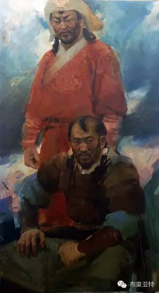 【ANU美图】青年蒙古画家敖特格·巴达玛油画作品分享 第10张