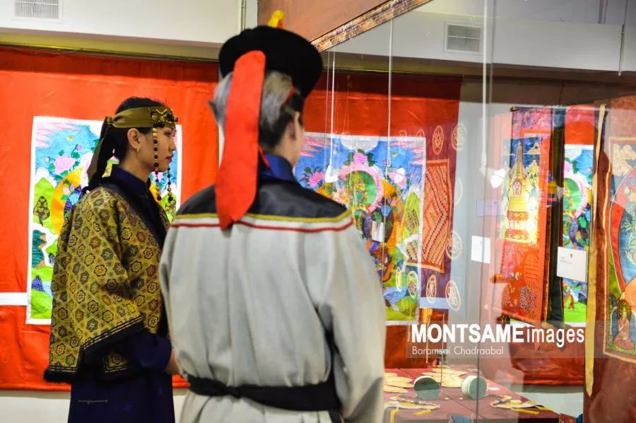 博格达汗故宫举世无双的蒙古刺绣展欣赏，太精美了！ 第6张