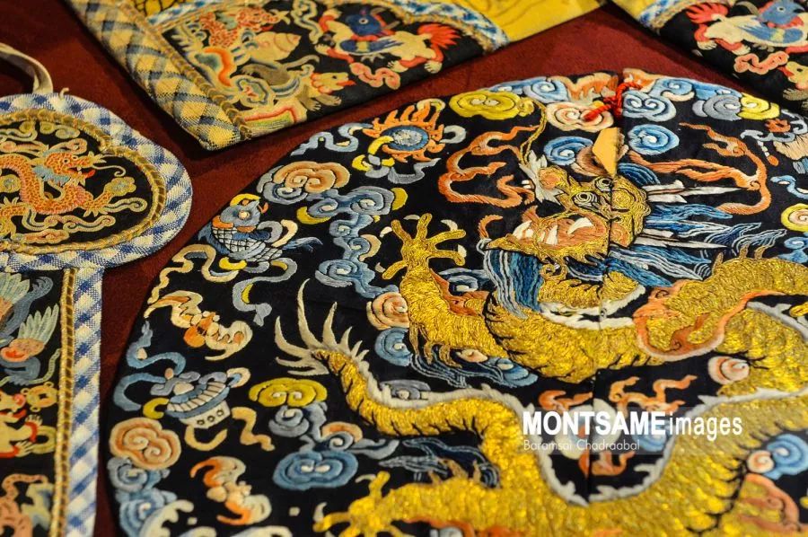 博格达汗故宫举世无双的蒙古刺绣展欣赏，太精美了！ 第8张