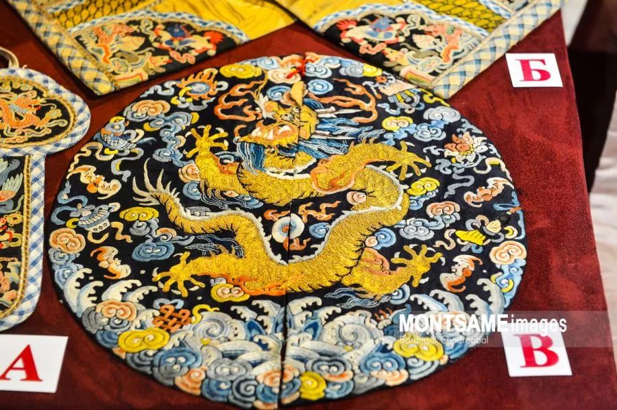 博格达汗故宫举世无双的蒙古刺绣展欣赏，太精美了！ 第18张