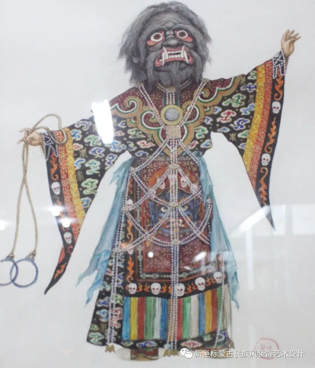 蒙古族萨满教“萨满法师”装束，丹麦摄影师… - 高清图片，堆糖，美图壁纸兴趣社区