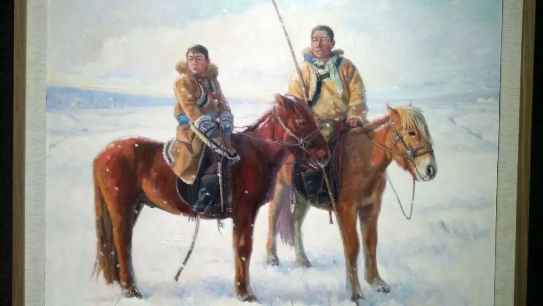 晚秋看画内蒙古油画作品展河南郑州站