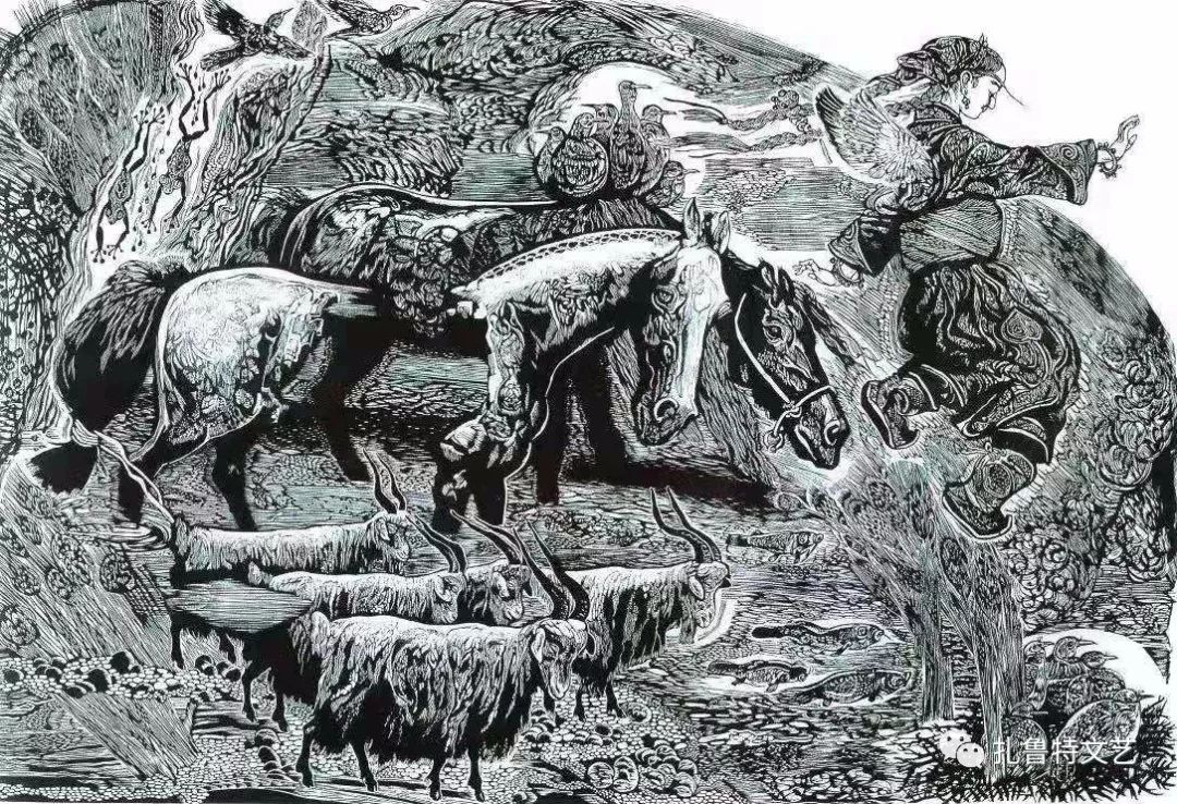 安玉民版画作品欣赏(一) 第4张 安玉民版画作品欣赏(一) 第4张