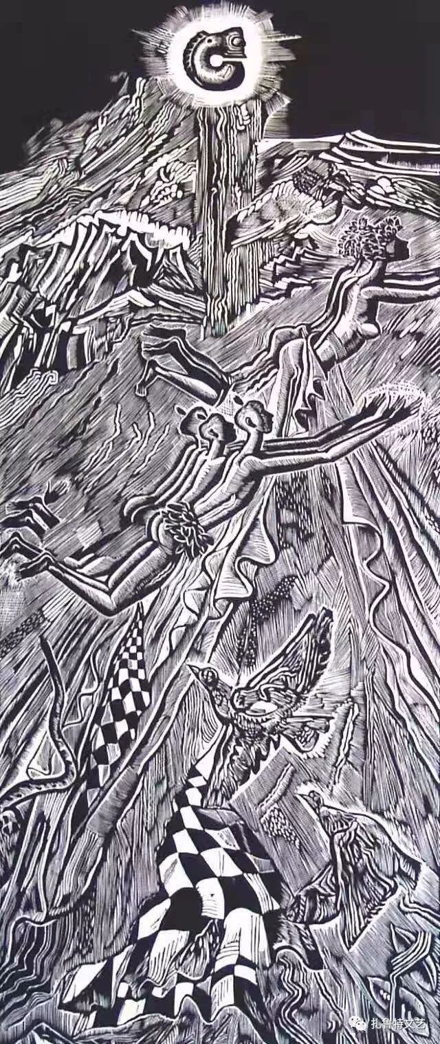 安玉民版画作品欣赏(一) 第12张 安玉民版画作品欣赏(一) 第12张