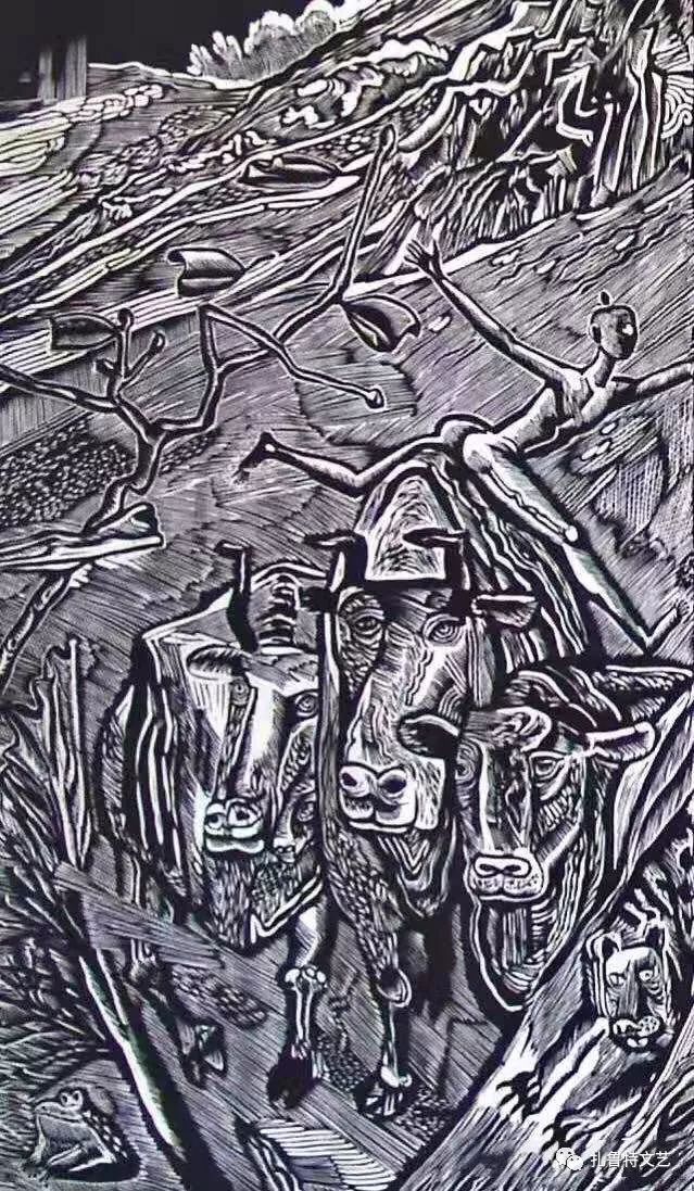 安玉民版画作品欣赏(一) 第13张 安玉民版画作品欣赏(一) 第13张