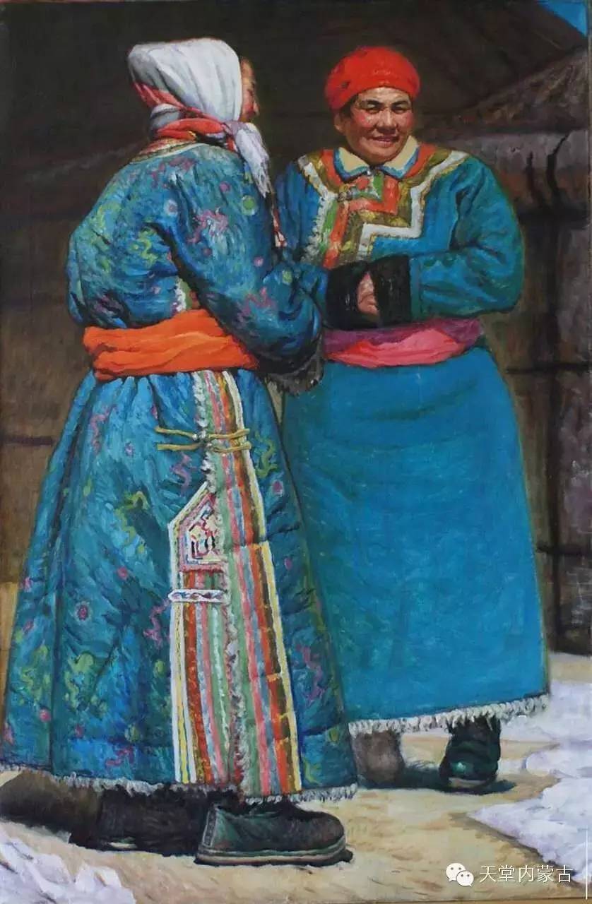 92内蒙古油画家胡贵明-油画作品