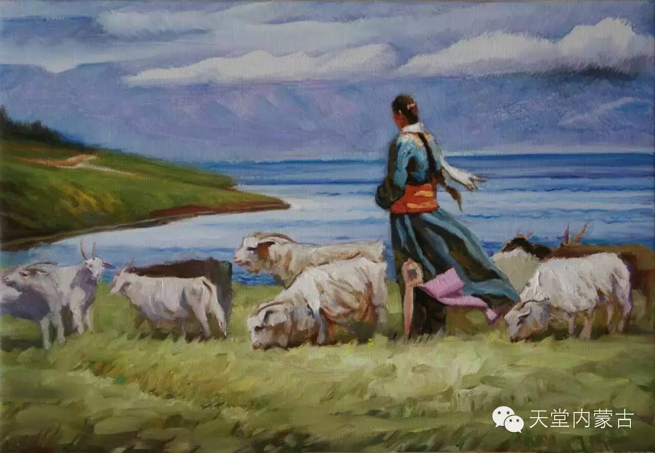 92内蒙古油画家胡贵明---油画作品