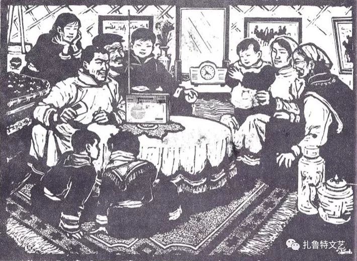 莫日根版画作品欣赏 第3张 莫日根版画作品欣赏 第3张 莫日根版画作品欣赏 蒙古画廊