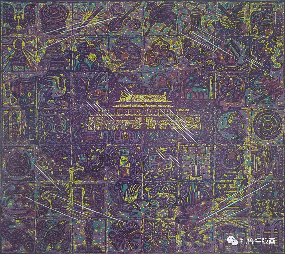 “传承红色基因 争做时代先锋”主题版画作品选 第7张 “传承红色基因 争做时代先锋”主题版画作品选 第7张