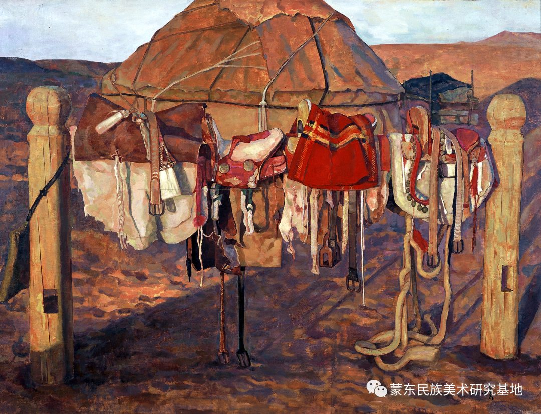 柯西格巴图油画作品——中国少数民族美术促进会，蒙东民族美术研究基地画家系列
