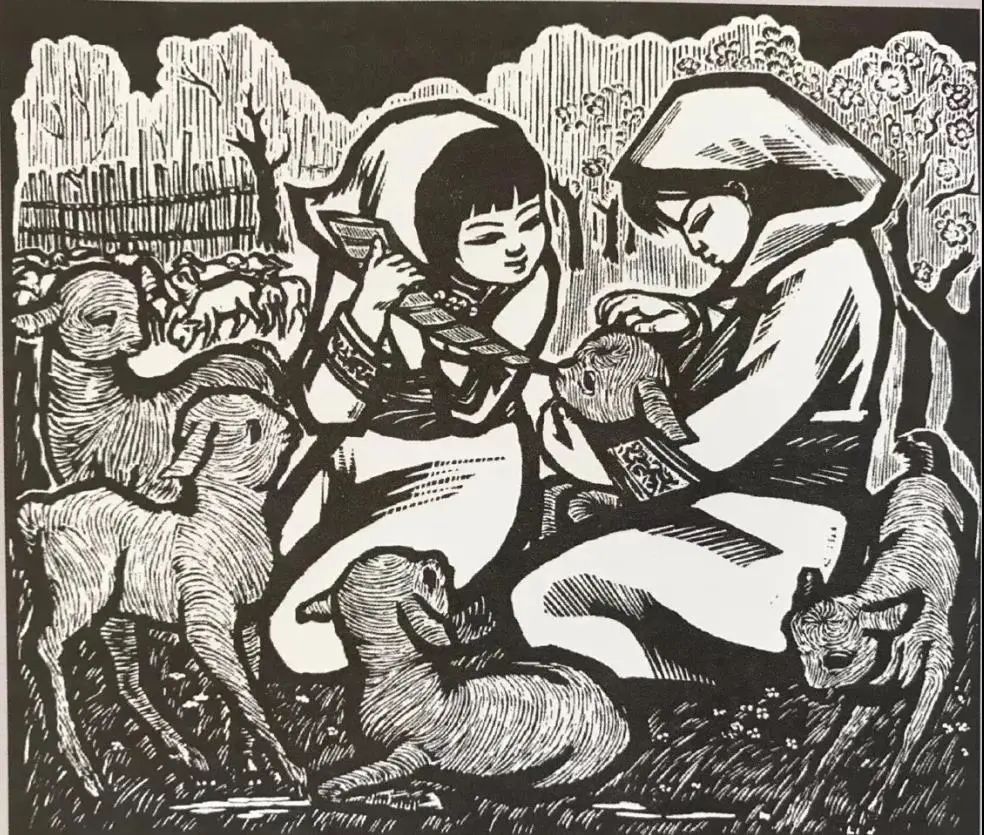 微展览丨哲里木版画：一把刻刀写给木板的传奇