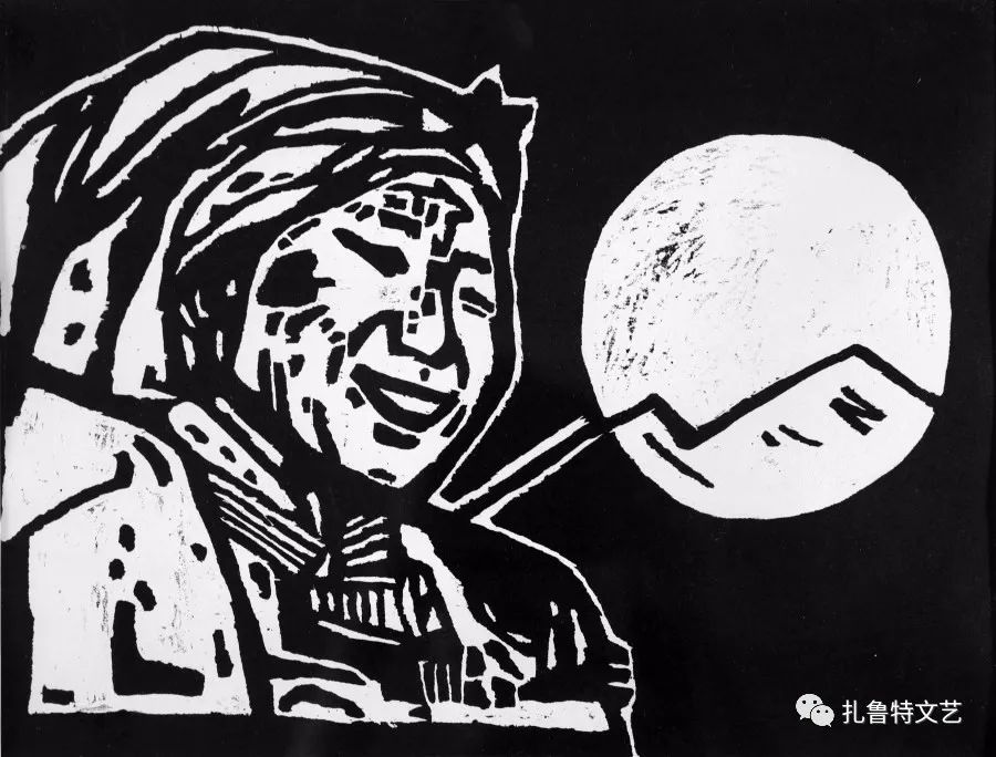 “同心向党·百年丰碑”庆祝建党100周年扎鲁特版画展作品欣赏（六）