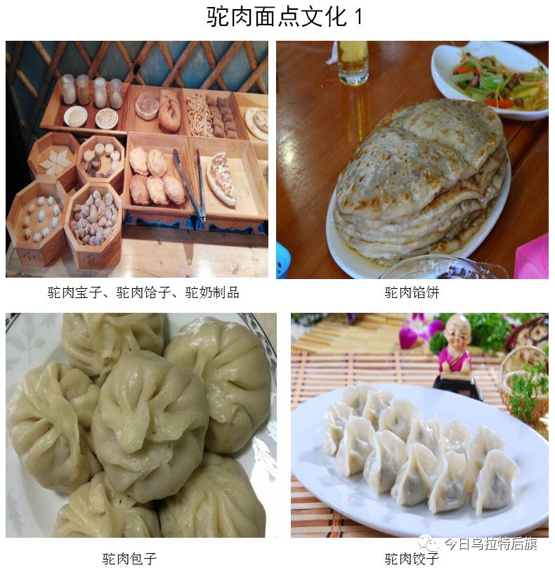 乌拉特后旗戈壁红驼美食文化