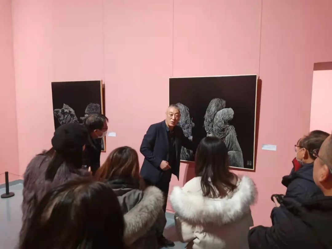 自豪！乌海艺术家作品在内蒙古美术馆开展！