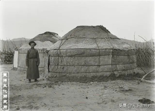 老照片丨100年前的巴林儿女
