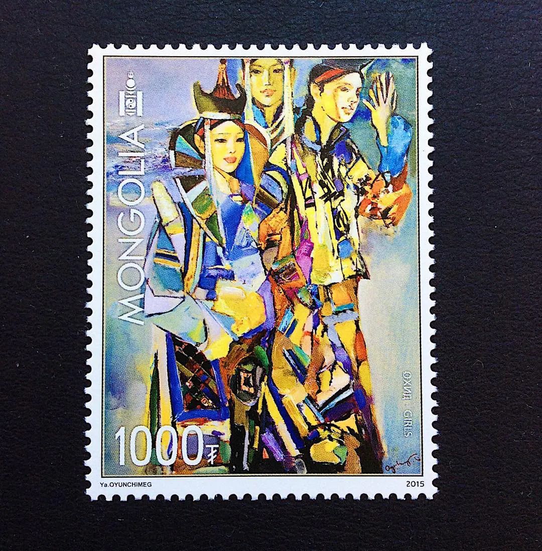 蒙古邮票 3