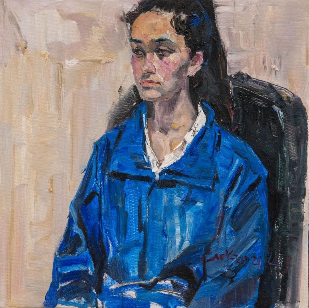 53.孟克巴依尔《麦合力雅》70x70cm 2021年.jpg