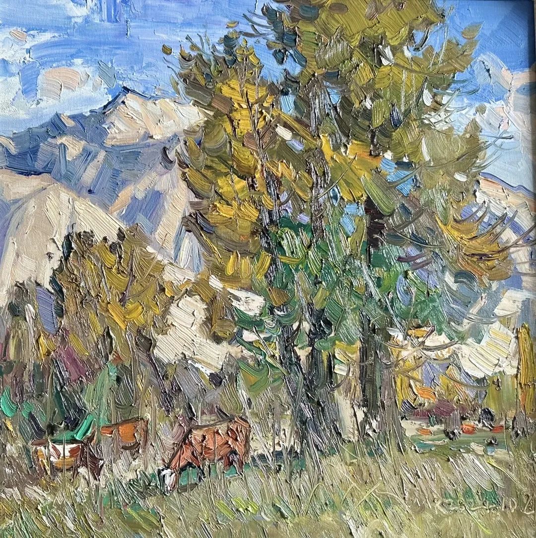 60.孟克巴依尔《克尔古提1》60x60cm 2024年.jpg