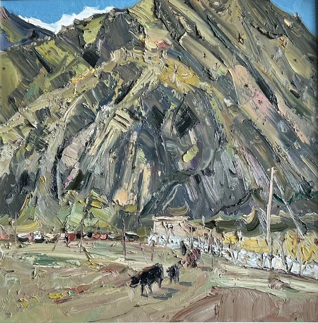 78.孟克巴依尔《克尔古提5》60x60cm 2024年.jpg