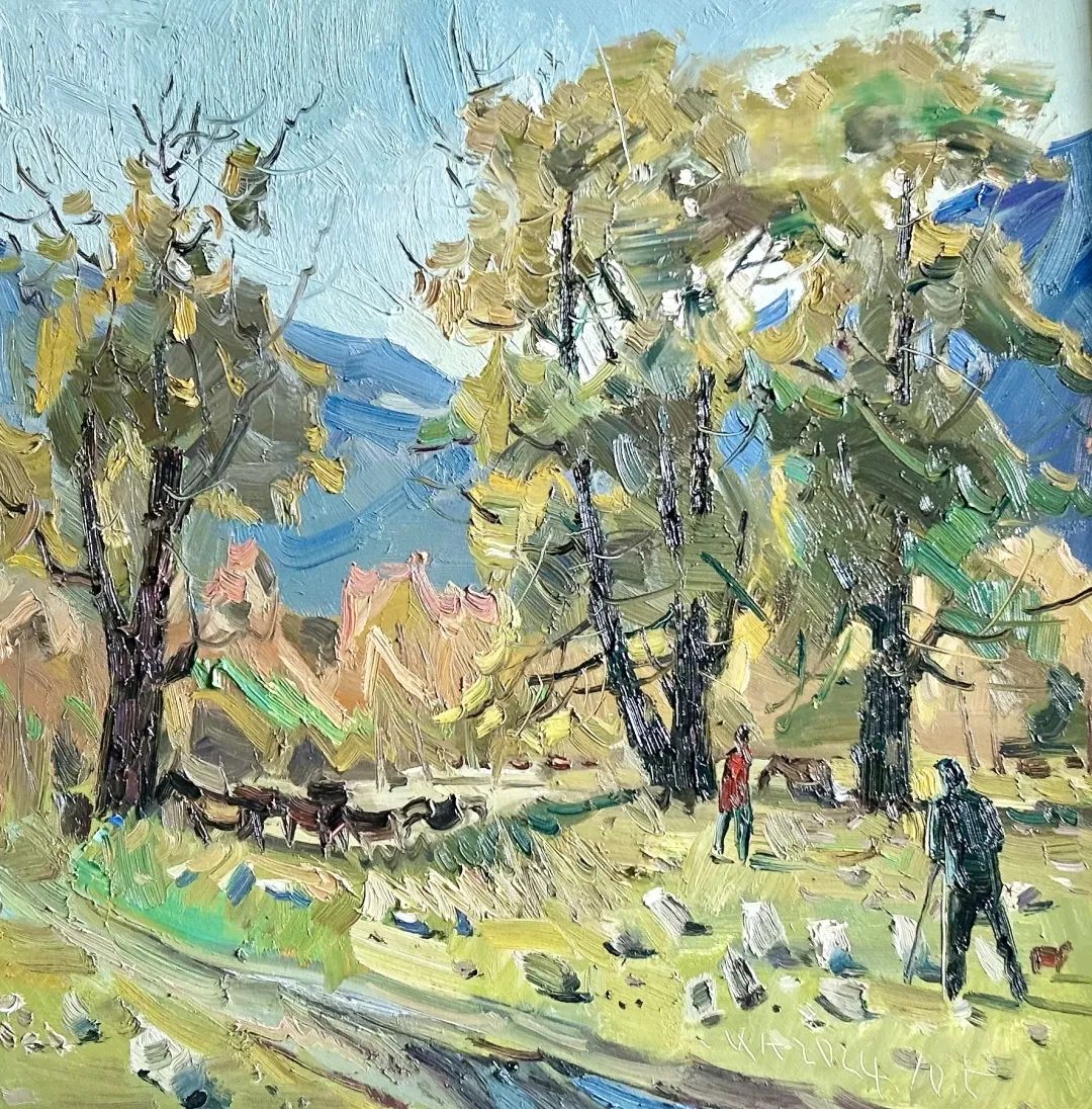 77.孟克巴依尔《克尔古提4》60x60cm 2024年.jpg