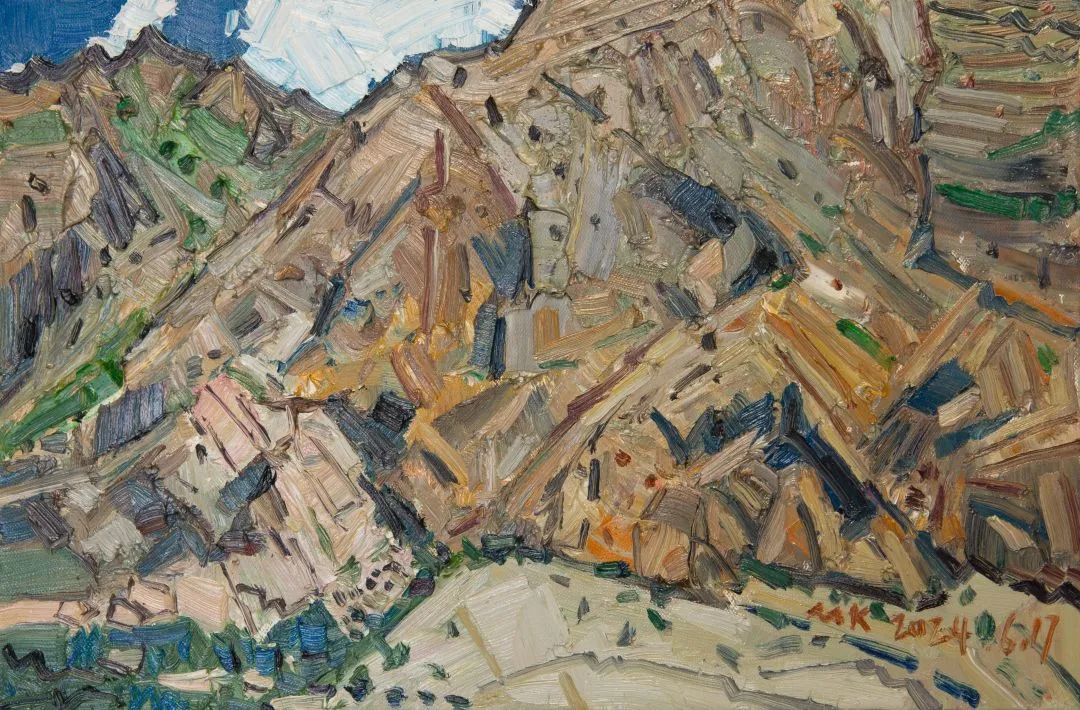 80.孟克巴依尔《巴音布鲁克4》 40x60cm 2024年.jpg