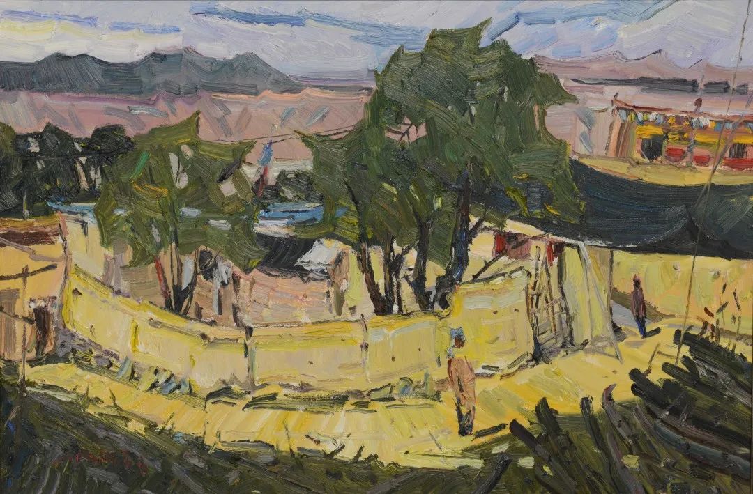 97.孟克巴依尔《贵德》 60x90cm 2021年.jpg