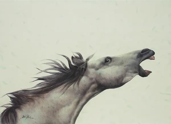 艺评·展览丨现代“马语”者——长海的水彩画浅读