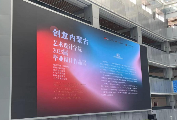 惊艳！内建院艺术设计学院2025届毕业设计作品展