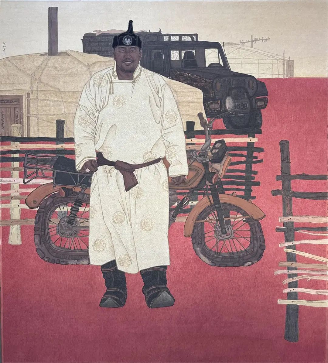 内蒙古34件作品入选第六届中国民族美术作品展览