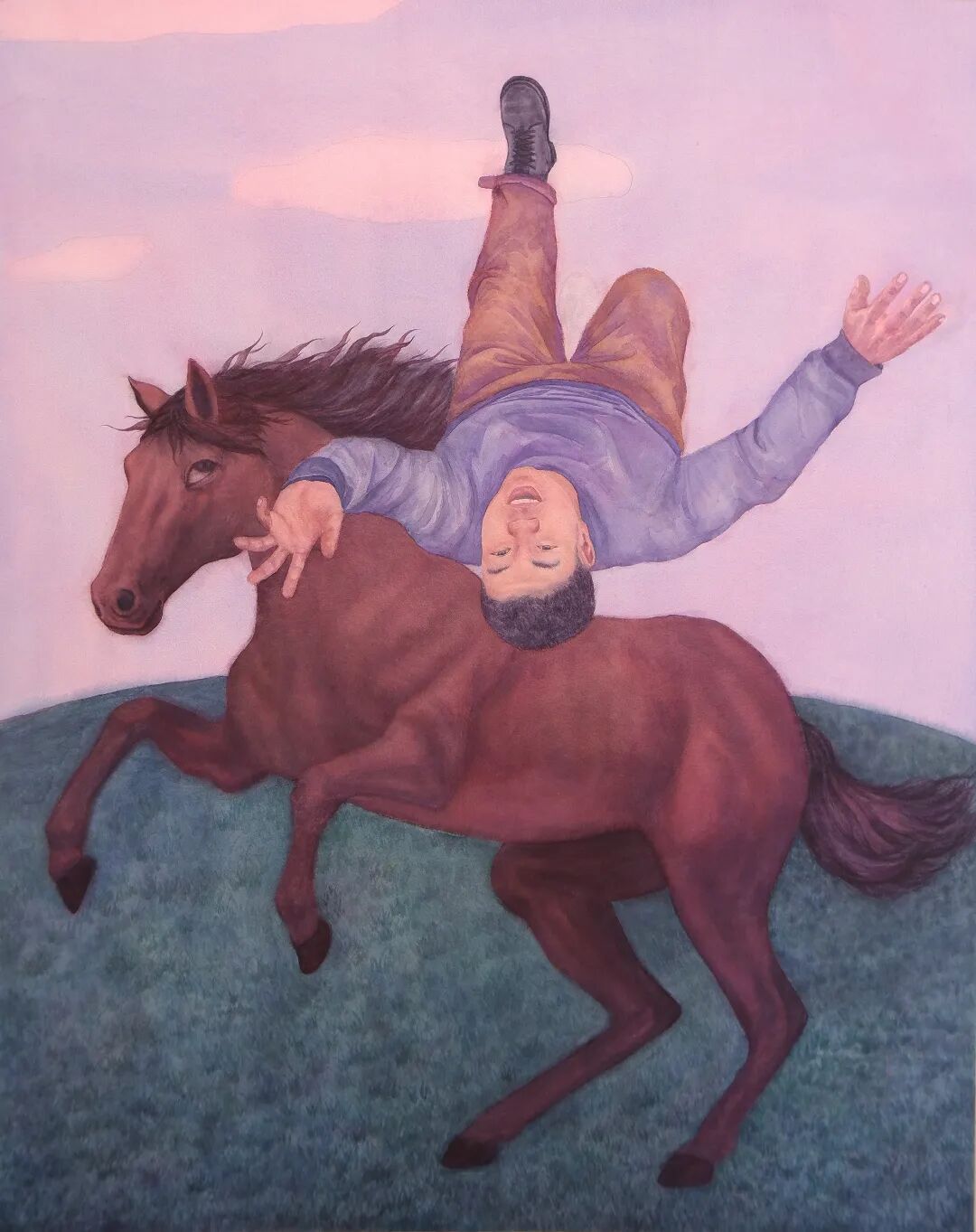 萨出拉胡 《巴雅尔NO.1》111×139cm 纸本水彩.jpg